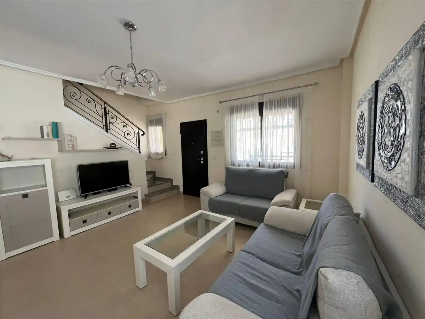 Sala d'estar de Dúplex en venda en Ciudad Quesada