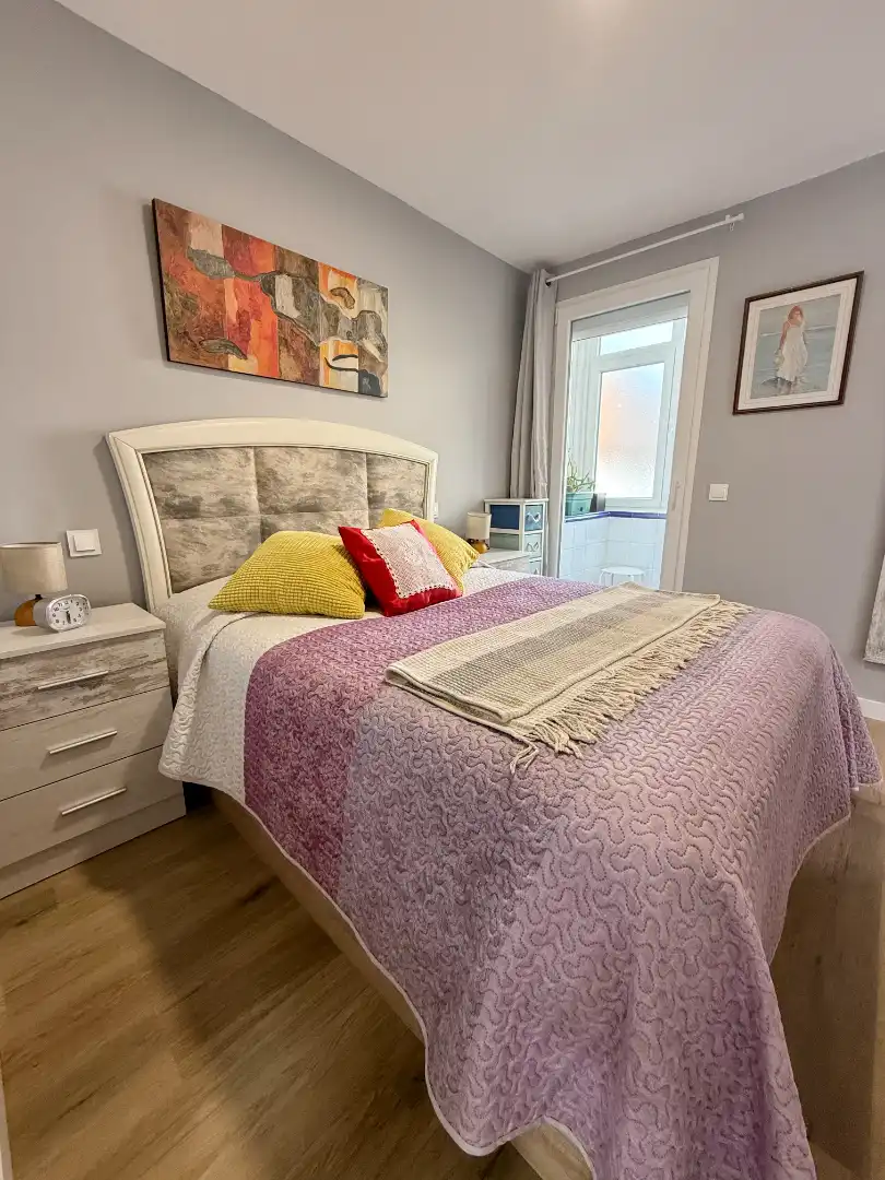 Bedroom of Flat for sale in Madrid  with Heating, Terrace and Storage room