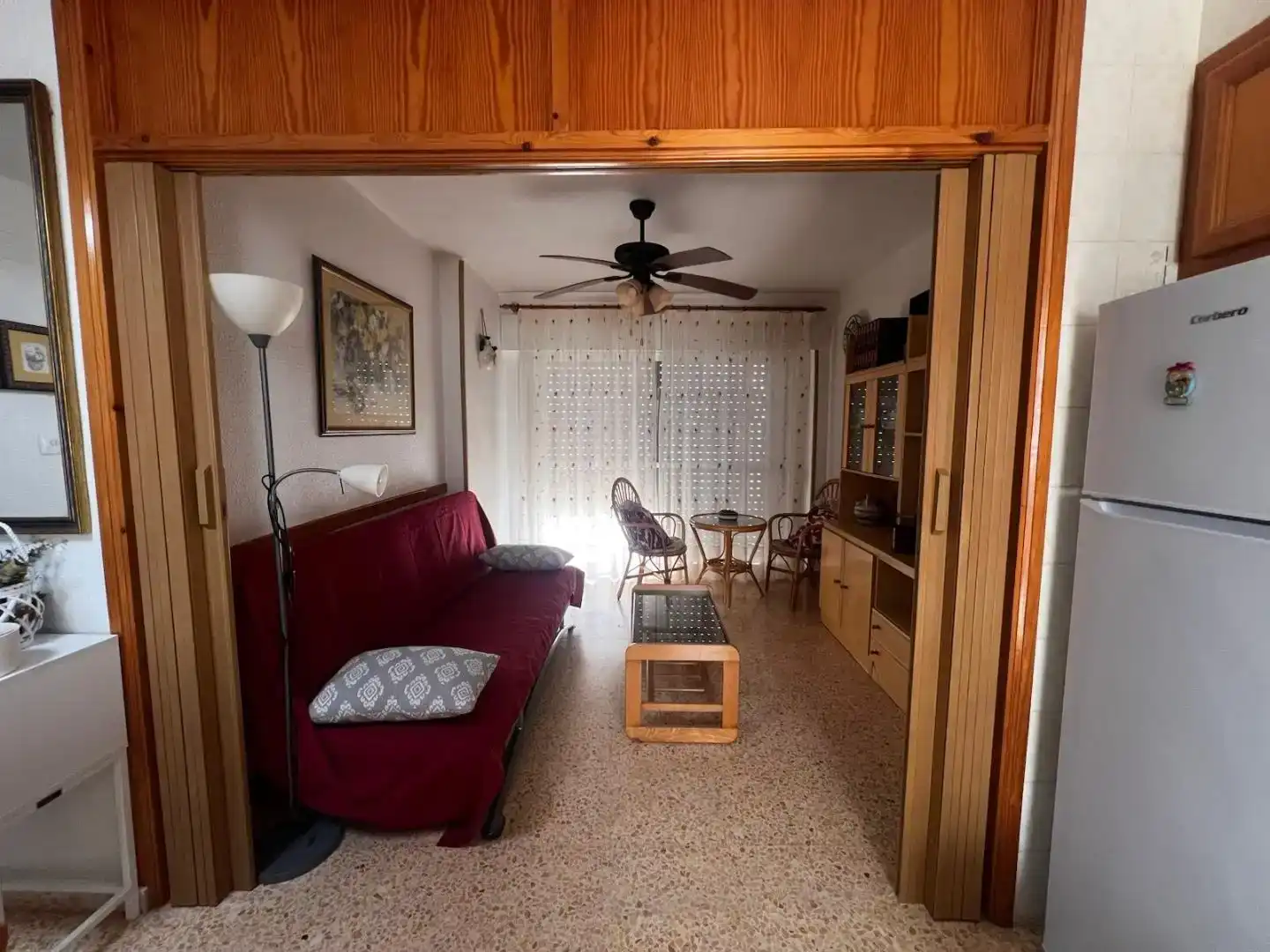 Sala de estar de Piso de alquiler en Tavernes de la Valldigna, Valencia