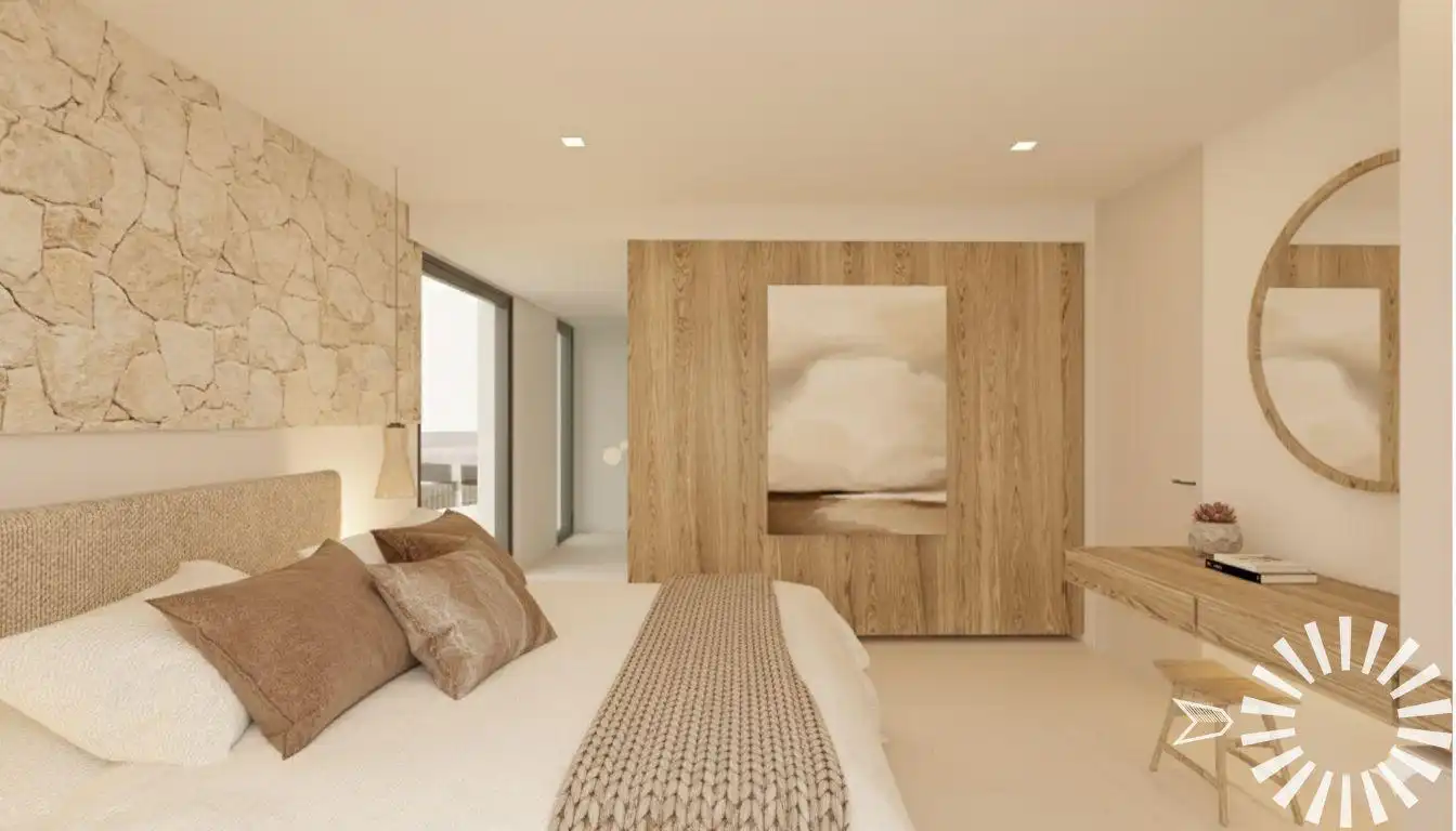 Dormitori de Casa o xalet en venda en Felanitx amb Aire condicionat, Jardí privat i Terrassa