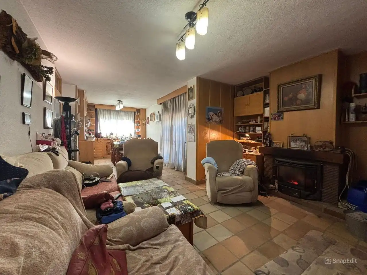 Sala d'estar de Casa adosada en venda en Rivas-Vaciamadrid amb Calefacció, Jardí privat i Parquet