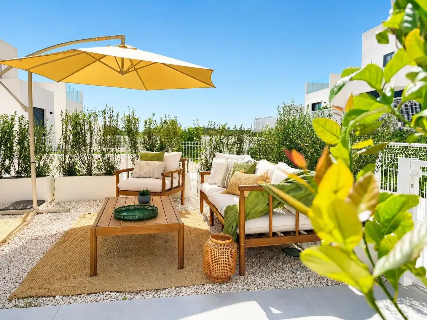 Terraza de Casa adosada en venta en Murcia con Aire acondicionado, Calefacción y Jardín privado