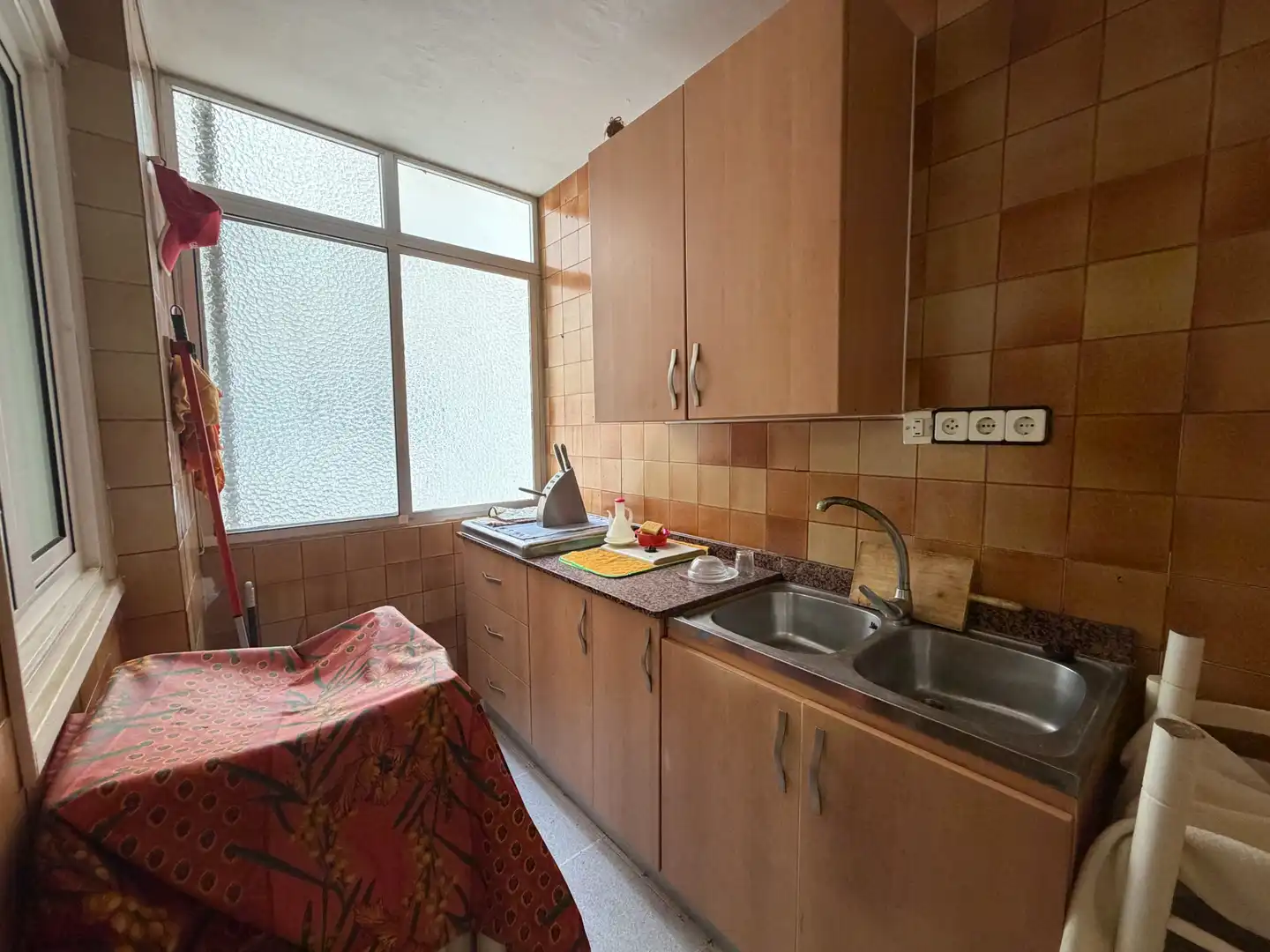 Kitchen of Flat for sale in Santa Pola  with Terrace and Furnished