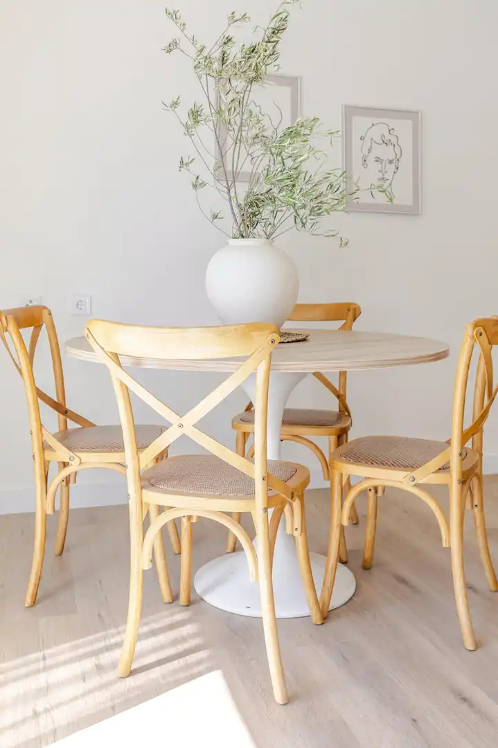 Comedor de Piso en venta en Valencia con Jardín privado, Parquet y Balcón