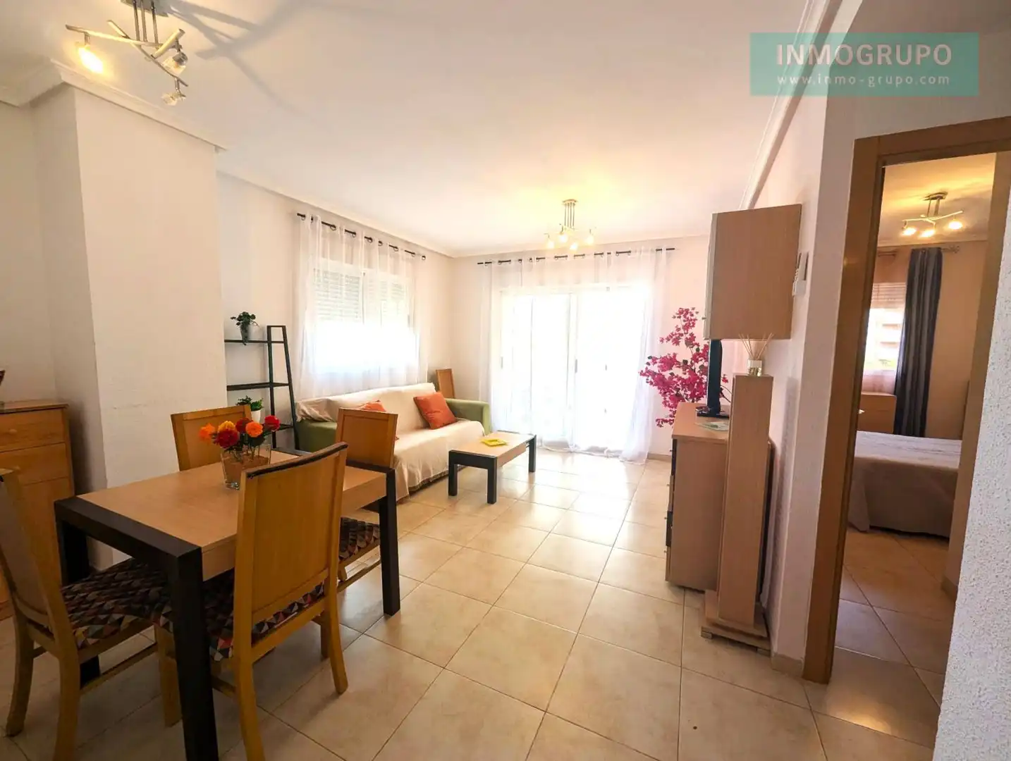 Sala de estar de Apartamento en venta en Oropesa del Mar / Orpesa con Aire acondicionado, Calefacción y Terraza