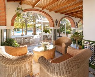 Terrassa de Casa o xalet en venda en  Granada Capital amb Aire condicionat, Piscina i Balcó