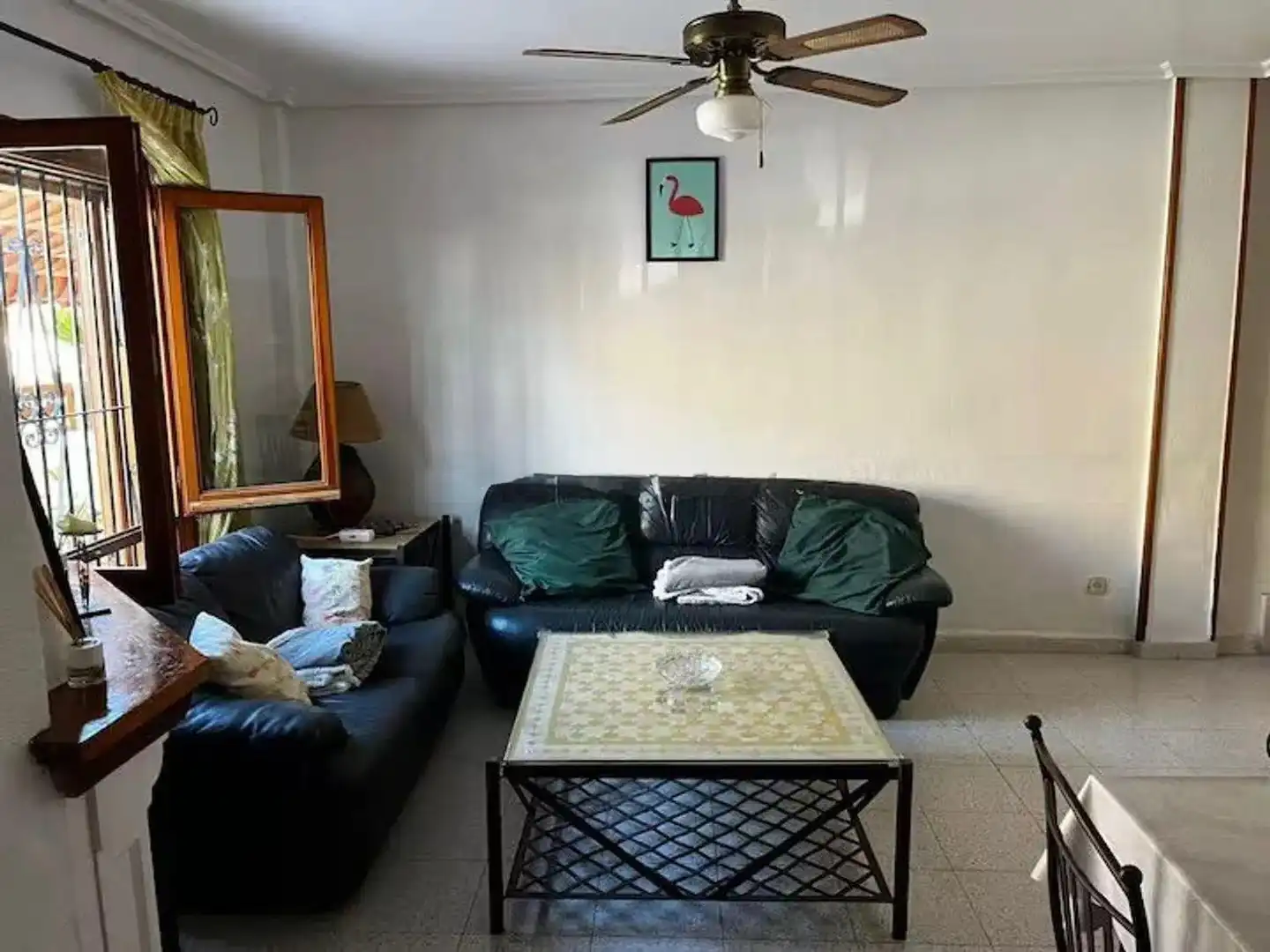 Sala de estar de Casa o chalet de alquiler en Santa Pola con Amueblado, Lavadora y Microondas
