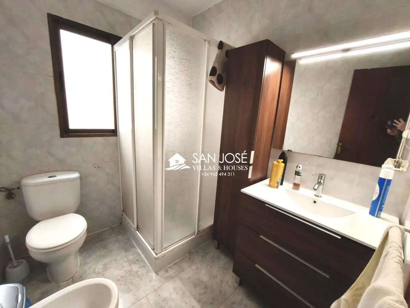 Bathroom of Flat for sale in Aspe  with Furnished and Balcony
