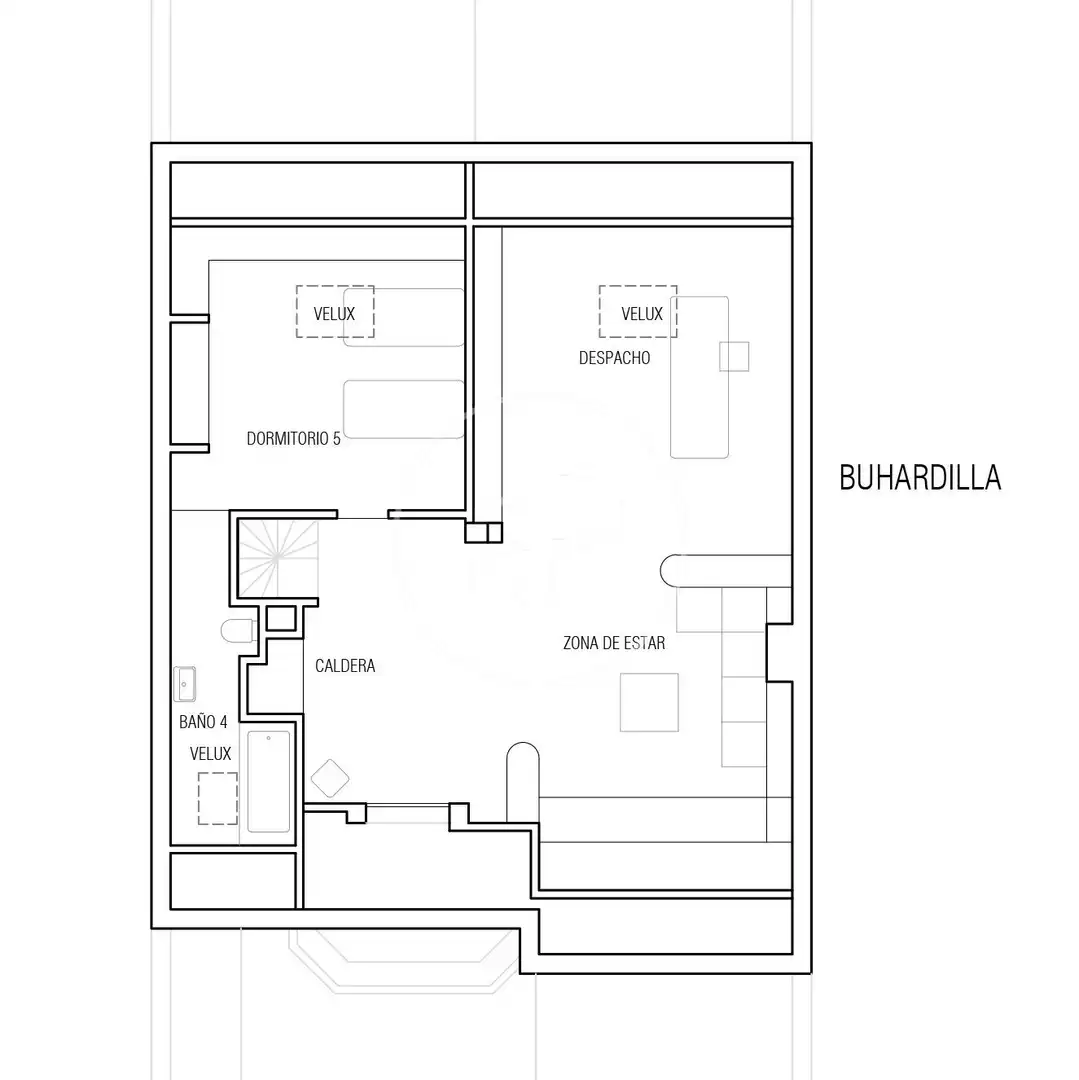 Detached homes for sale in Madrid  with Air Conditioner, Heating and Private garden