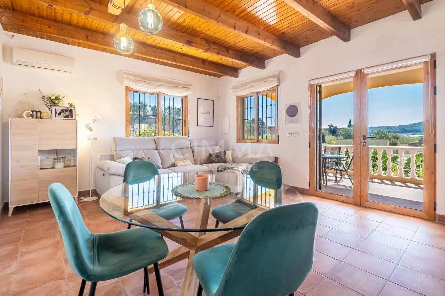 Living room of Houses for rent in Altea  with Terrace, Swimming Pool and Balcony