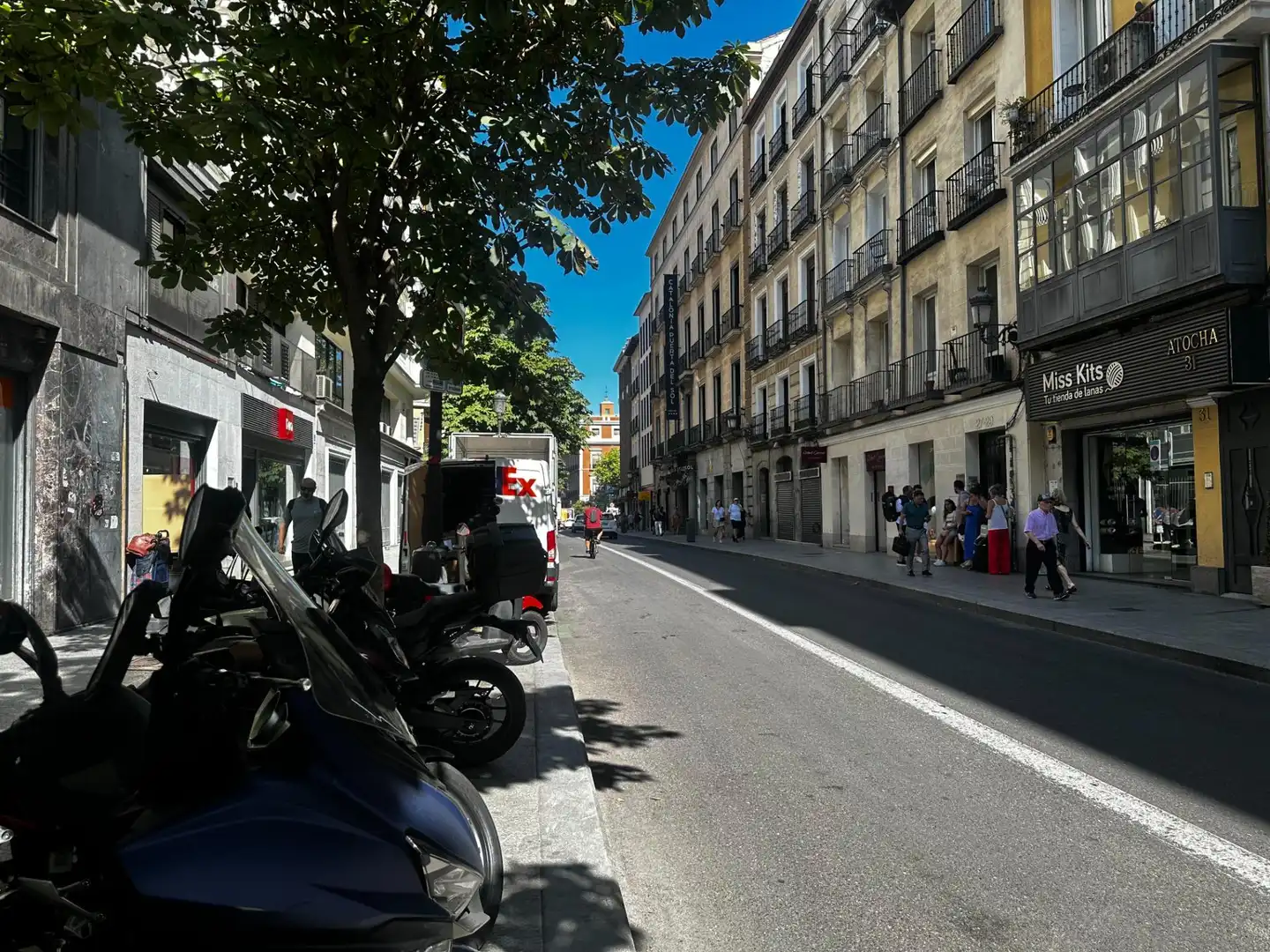 Vista exterior de Local de alquiler en Madrid