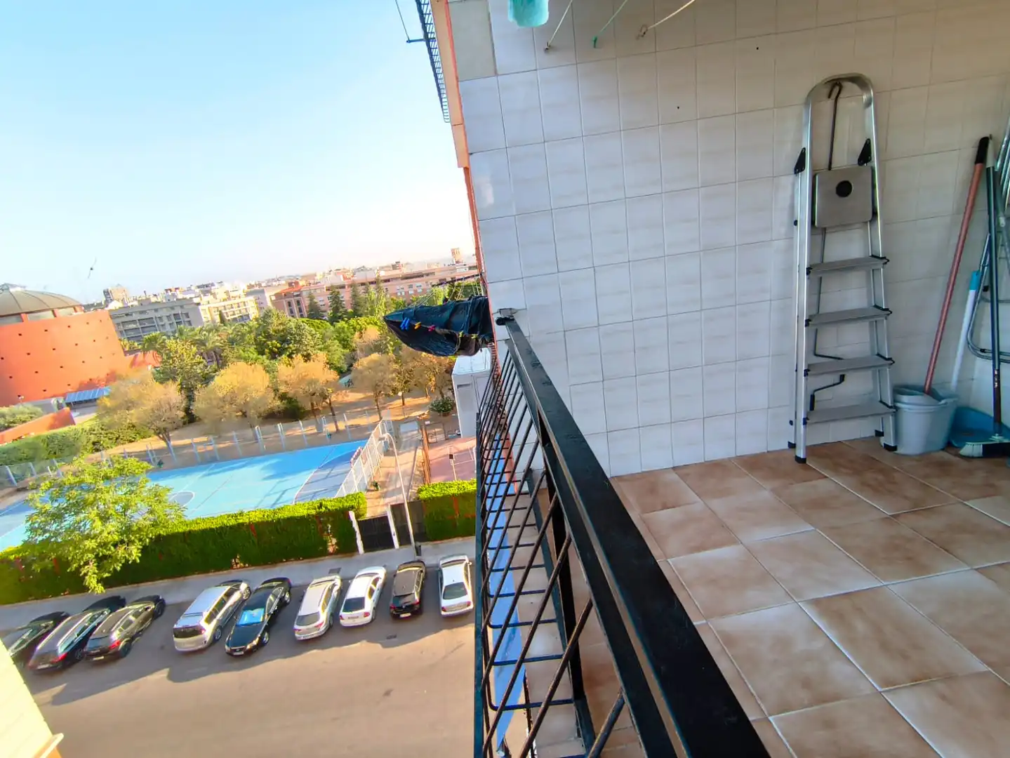 Balcony of Flat for rent in Badajoz  with Furnished, Oven and Washing machine