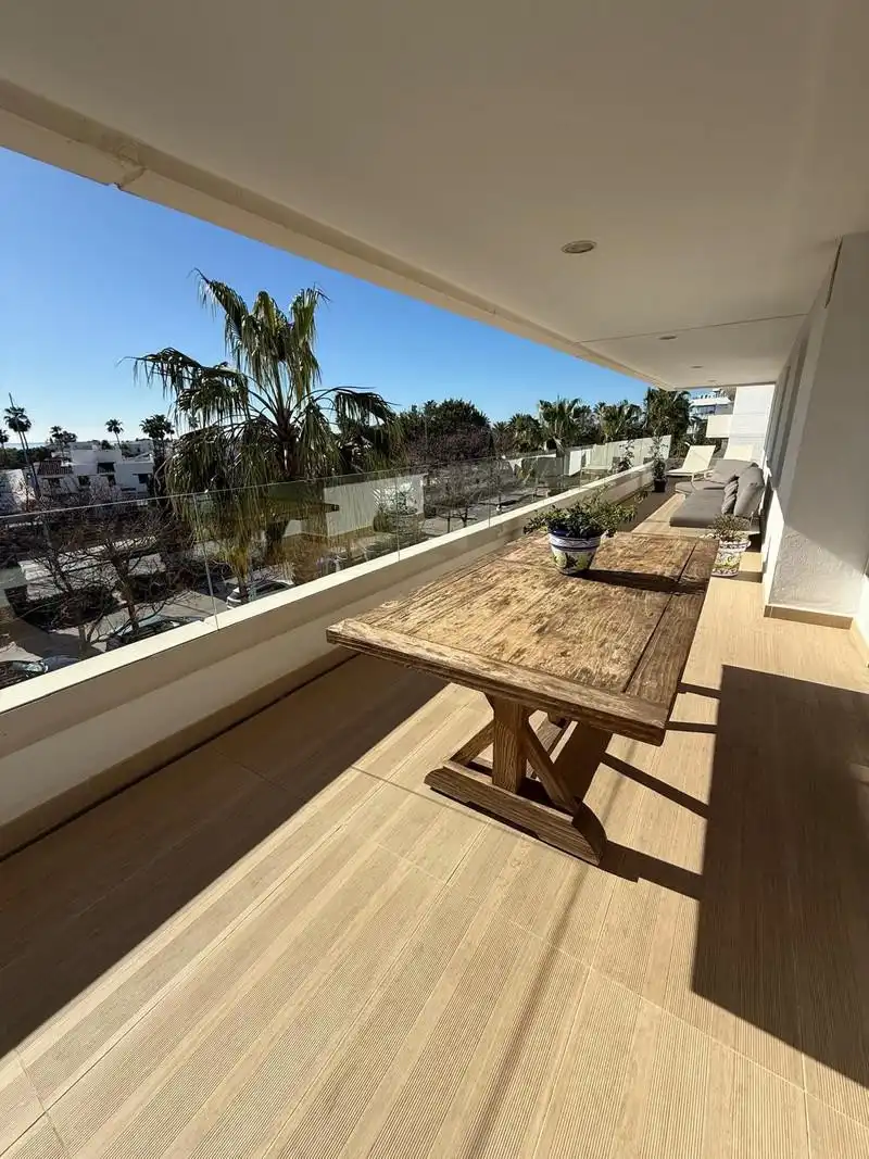 Terrassa de Apartament de lloguer en Marbella amb Aire condicionat, Calefacció i Terrassa