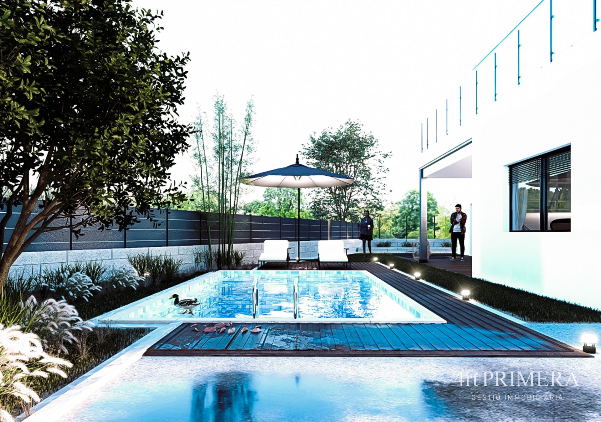 Piscina de Casa o chalet en venta en Sant Antoni de Vilamajor con Jardín privado, Terraza y Balcón