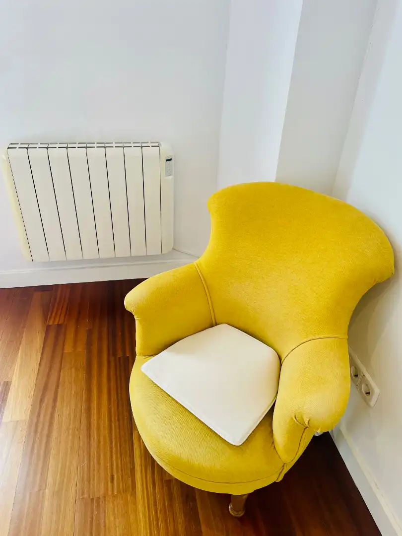 Sala de estar de Piso de alquiler en  Palma de Mallorca con Aire acondicionado, Calefacción y Jardín privado