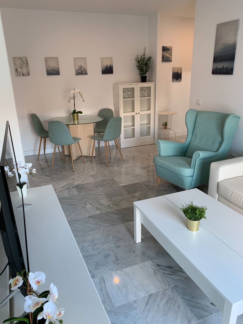 Comedor de Piso de alquiler en Jerez de la Frontera con Aire acondicionado, Amueblado y Horno