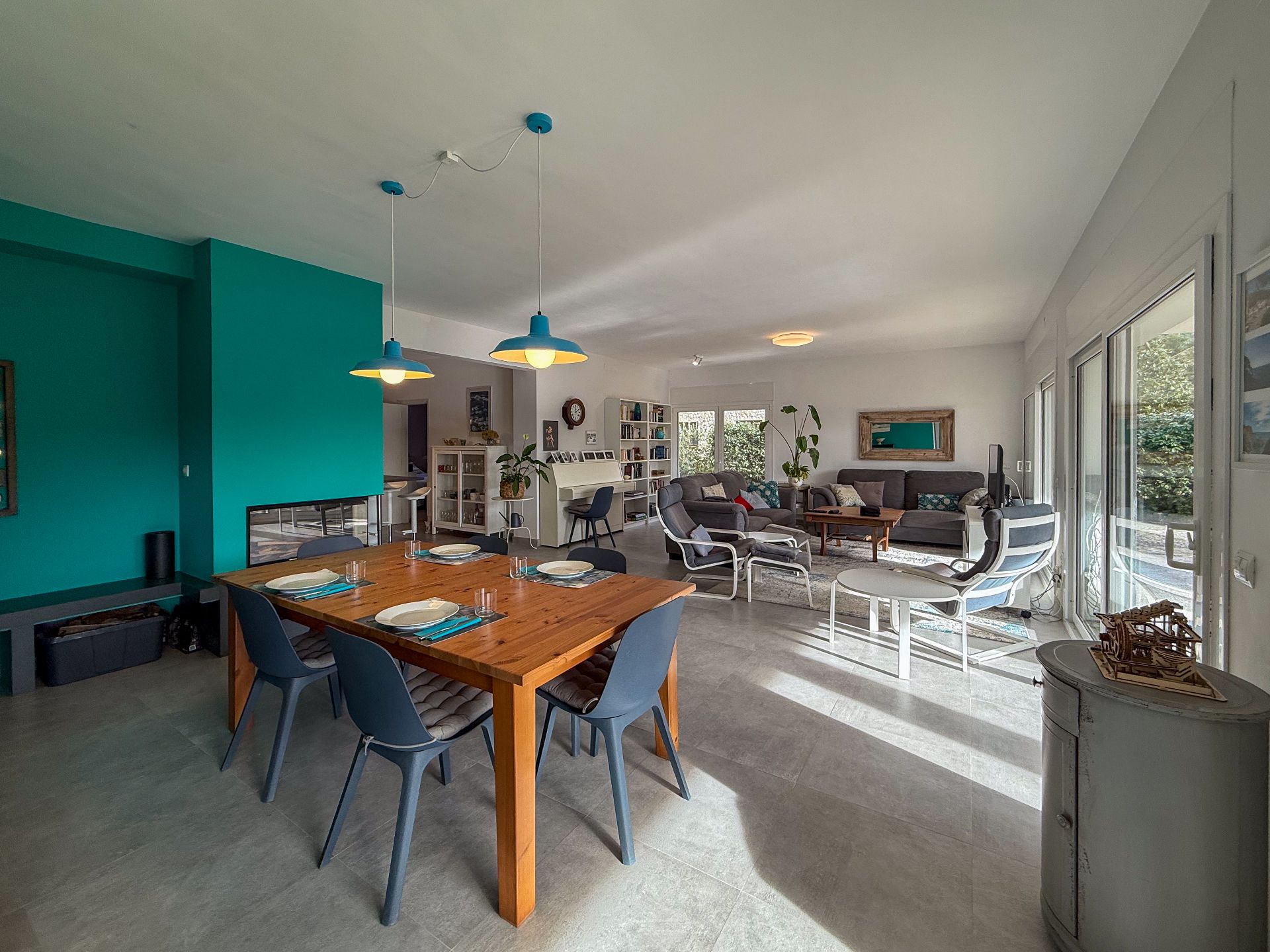 Dining room of House or chalet for sale in Santa Cristina d'Aro  with Heating, Private garden and Swimming Pool