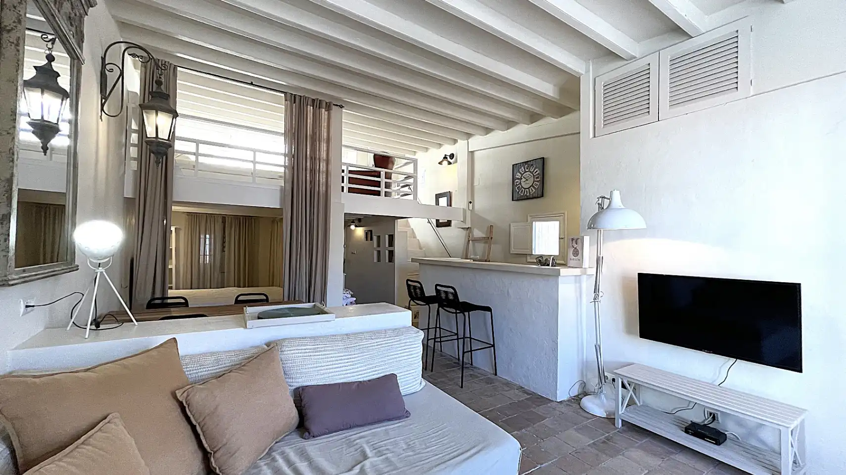 Sala d'estar de Apartament en venda en Eivissa amb Aire condicionat, Calefacció i Terrassa