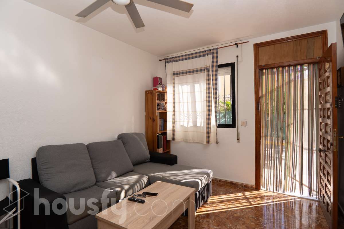 Sala de estar de Planta baja en venta en Mazarrón con Aire acondicionado, Trastero y Amueblado