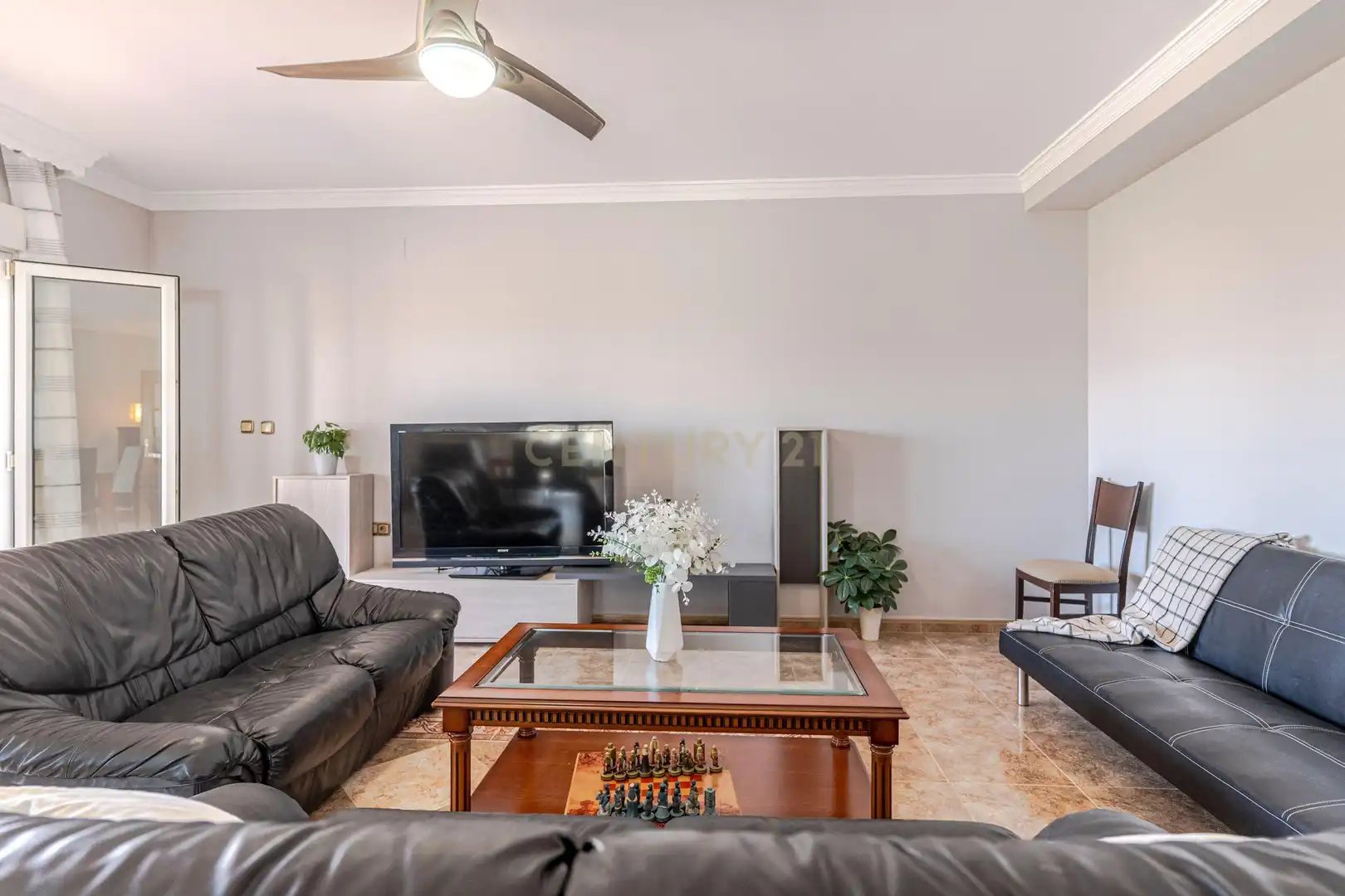 Sala de estar de Casa o chalet en venta en Las Gabias con Jardín privado, Trastero y Piscina