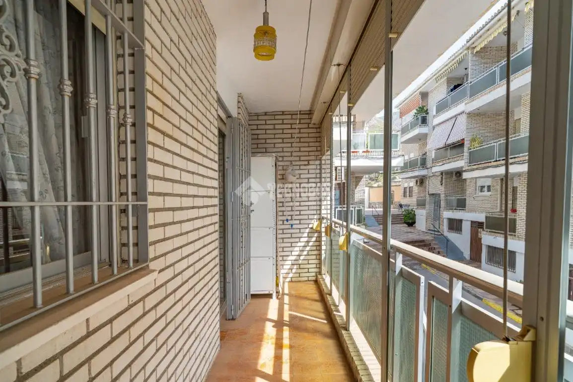 Balcony of Flat for sale in Molvízar