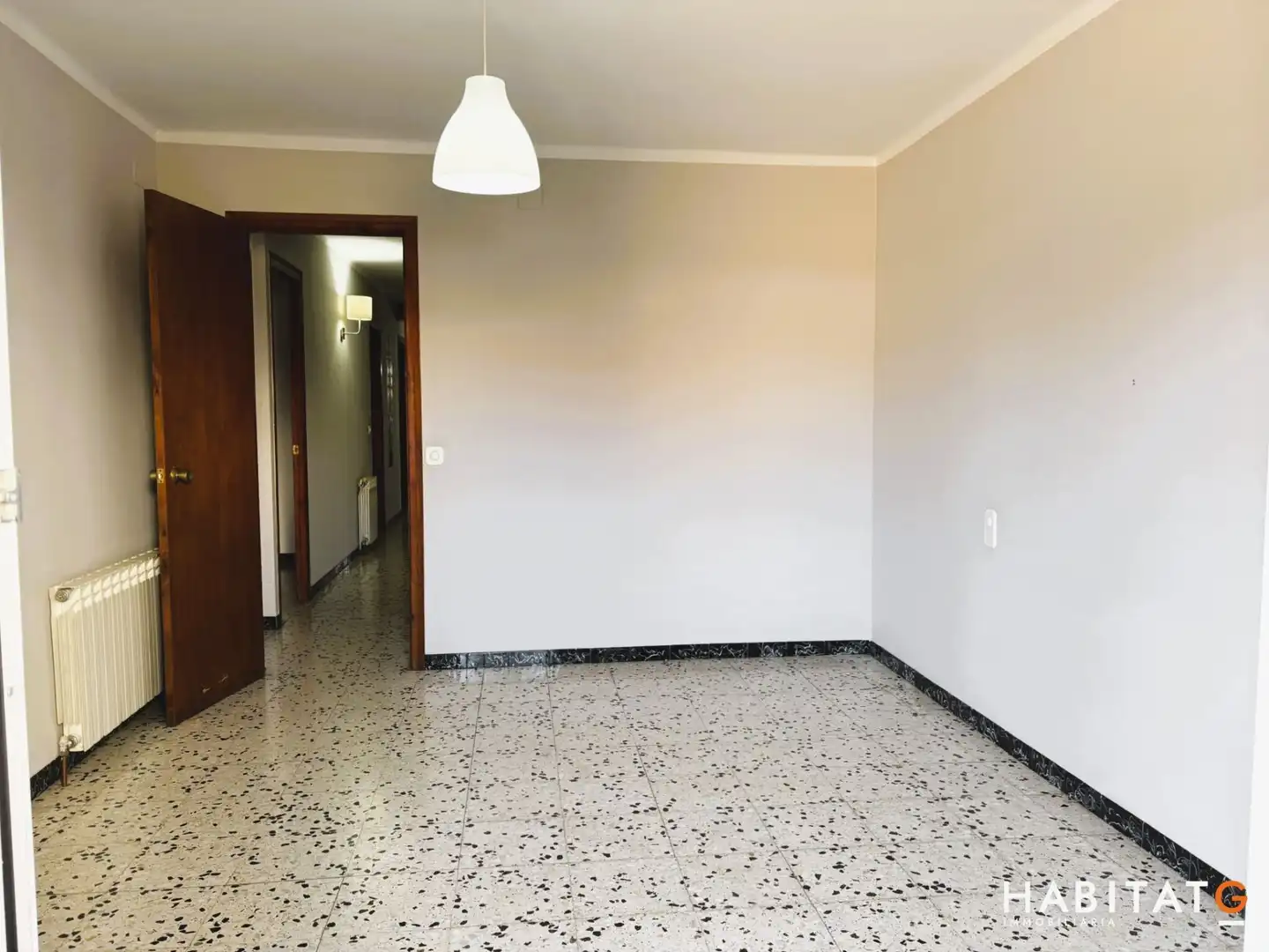 Sala de estar de Piso en venta en Bellpuig con Calefacción y Terraza