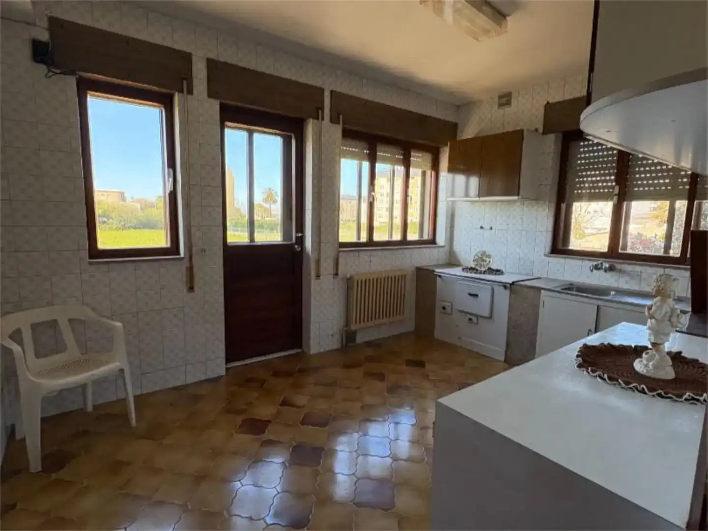 Cocina de Piso en venta en Ribadeo con Jardín privado, Parquet y Trastero