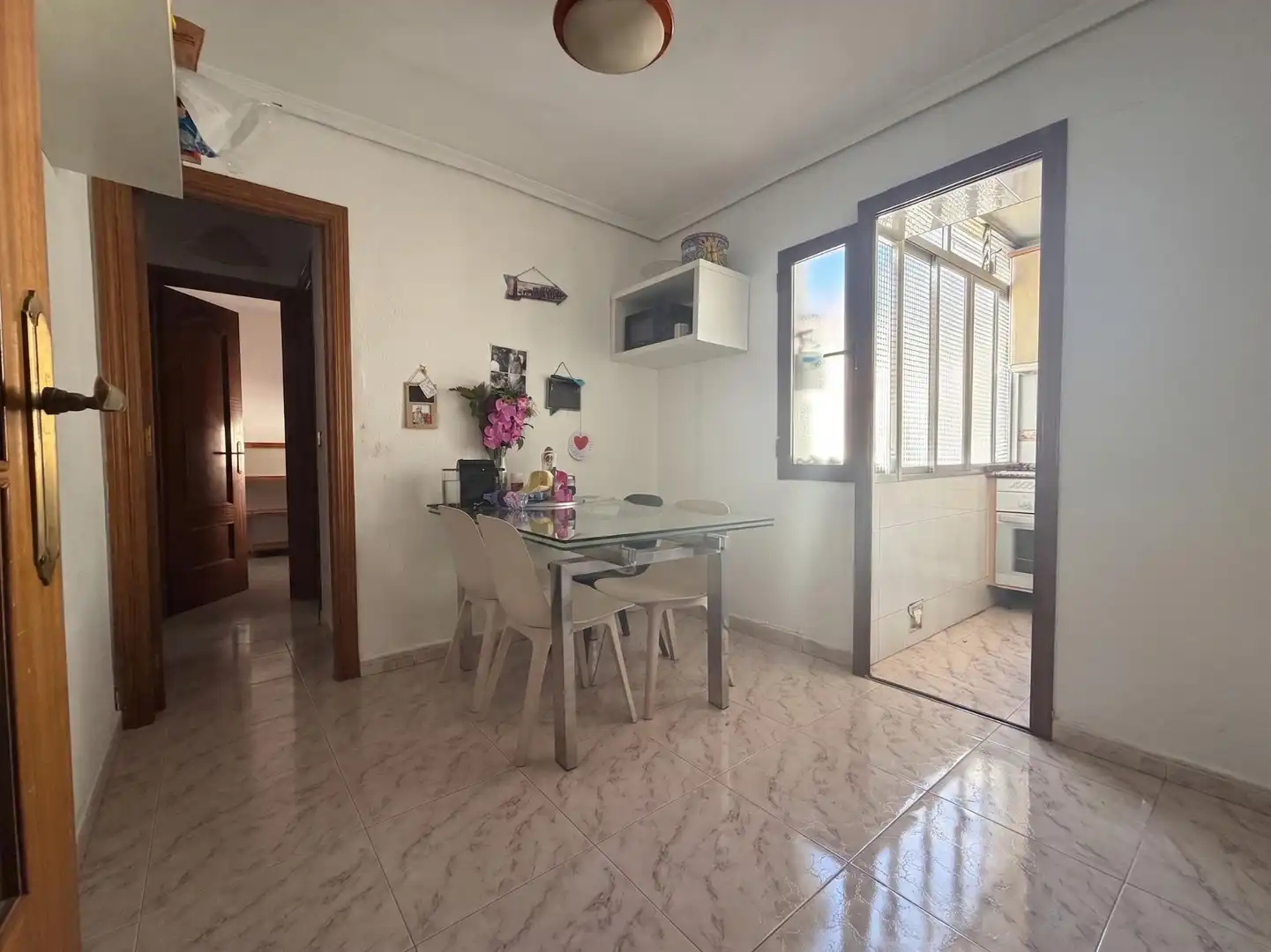 Kitchen of Flat for sale in Madrid  with Air Conditioner, Heating and Terrace