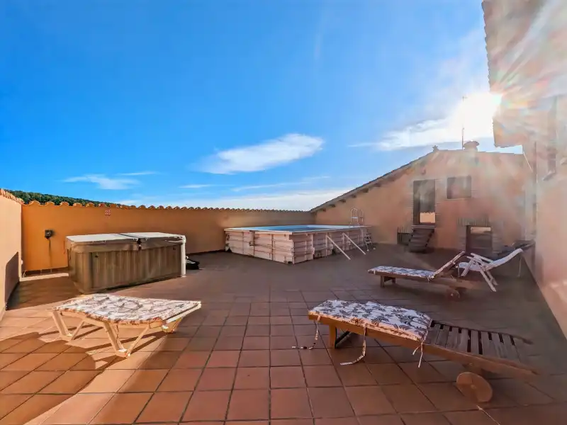 Terraza de Casa o chalet en venta en Agullana con Aire acondicionado y Piscina