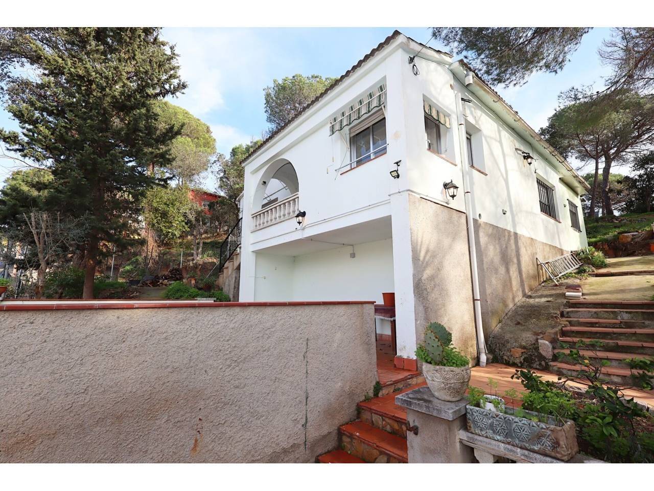 Vista exterior de Casa o chalet en venta en Lloret de Mar con Jardín privado y Terraza