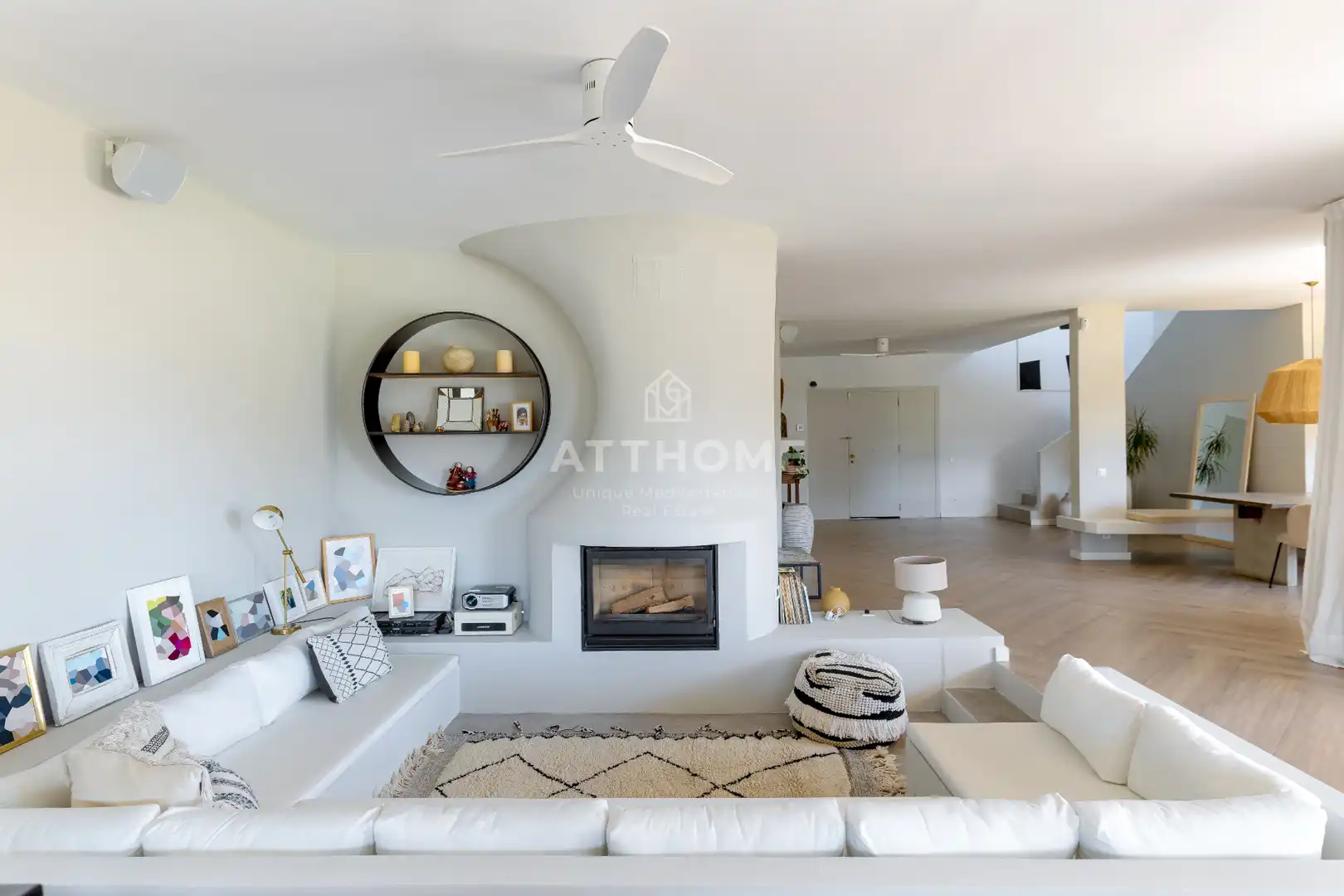 Living room of Houses for rent in Cabrils  with Air Conditioner, Heating and Private garden