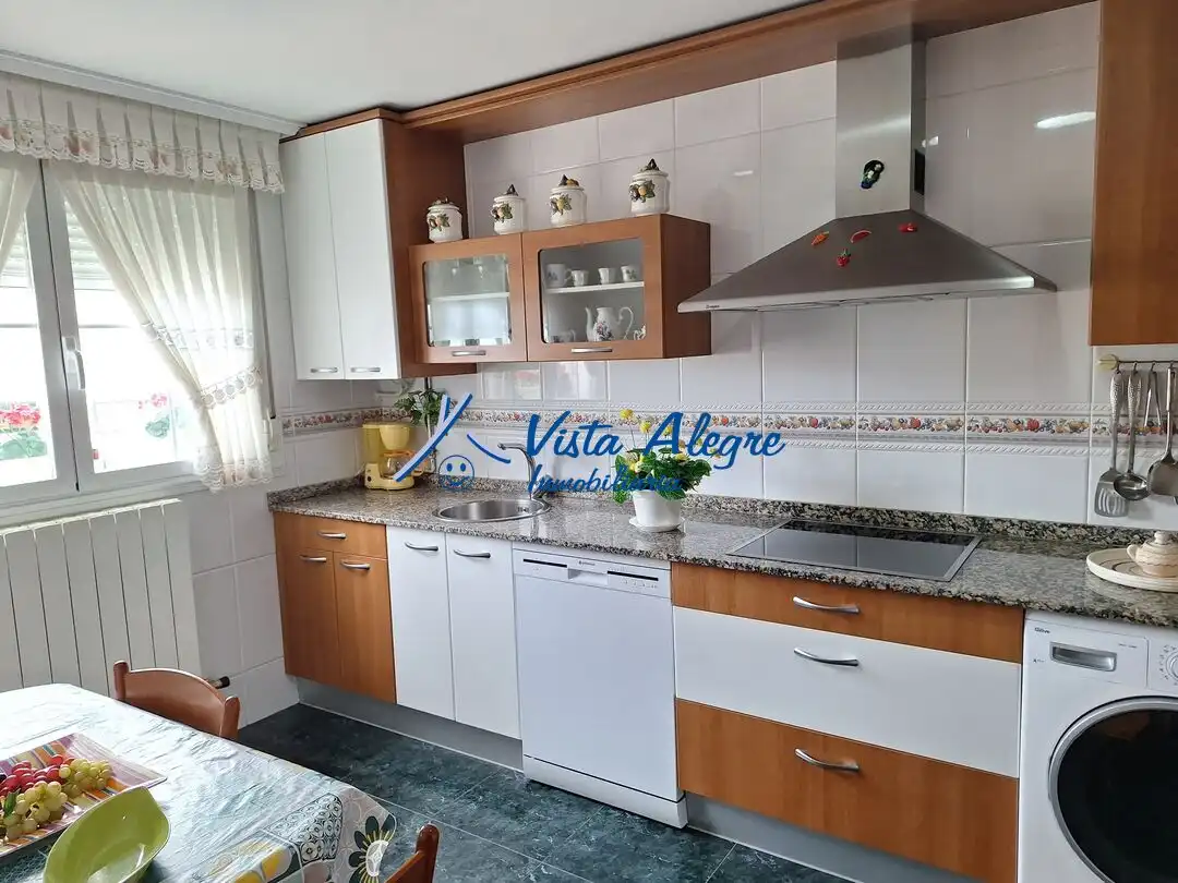 Cocina de Casa adosada en venta en Casalarreina con Calefacción, Jardín privado y Parquet