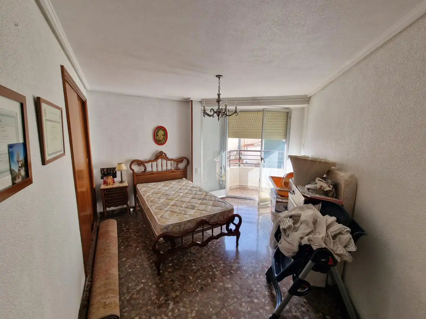 Wohnzimmer von Wohnung zum Verkauf in Elche / Elx mit Klimaanlage, Terrasse und Möbliert