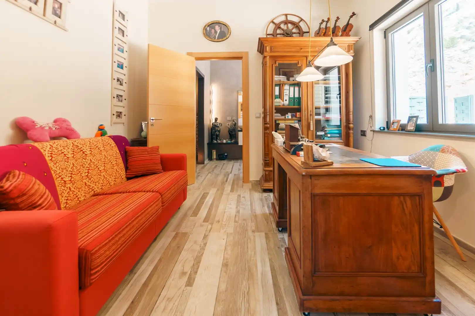 Sala de estar de Casa o chalet en venta en Callosa d'en Sarrià con Piscina
