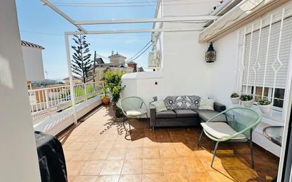 Terrace of Flat for sale in Nerja  with Air Conditioner and Swimming Pool