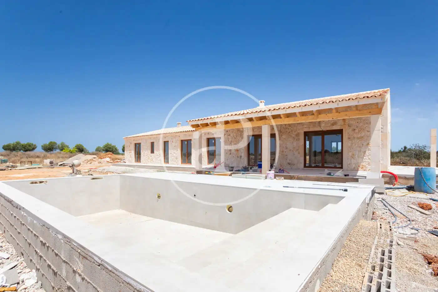 Vista exterior de Casa o chalet en venta en Campos con Aire acondicionado, Calefacción y Jardín privado