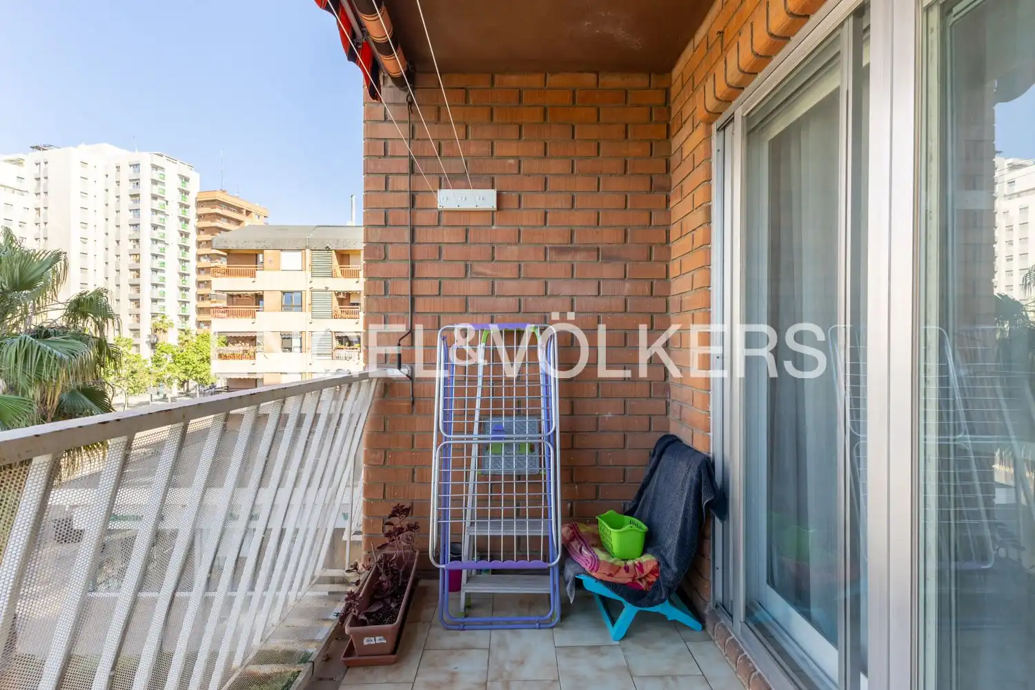 Terraza de Piso en venta en  Valencia Capital con Aire acondicionado, Calefacción y Balcón