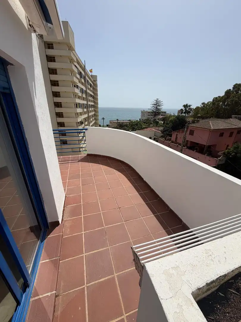Terrasse von Wohnungen zum Verkauf in Benalmádena mit Klimaanlage, Heizung und Terrasse