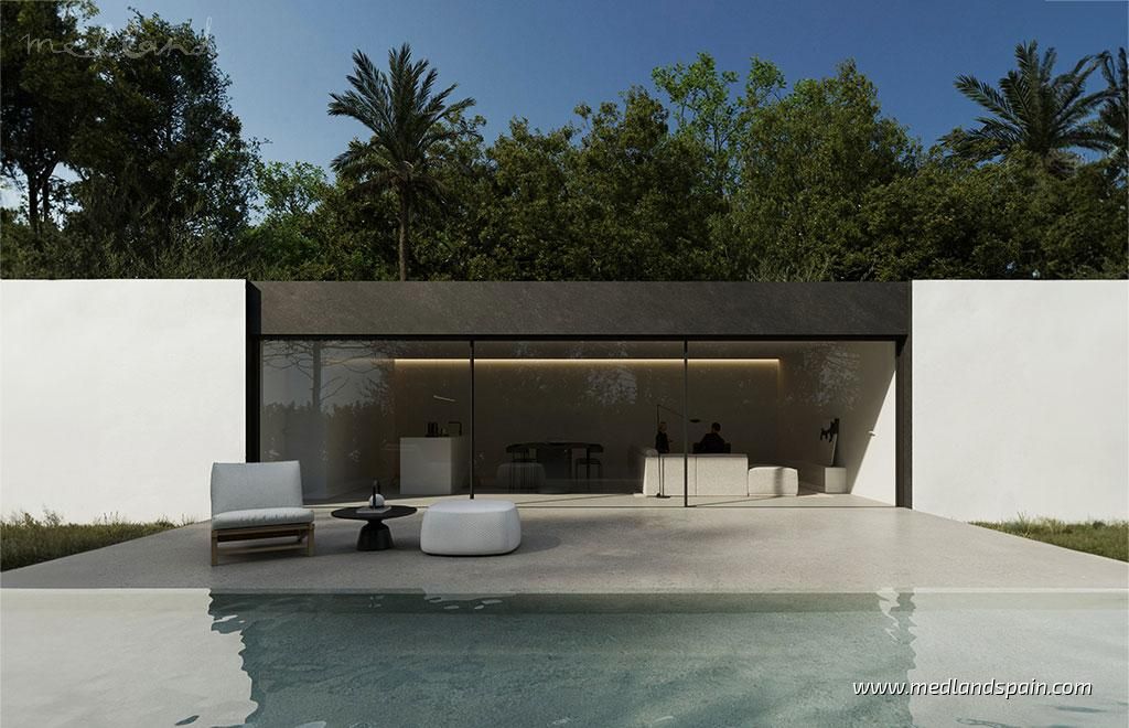 Terrassa de Casa o xalet en venda en L'Alfàs del Pi amb Aire condicionat, Jardí privat i Terrassa