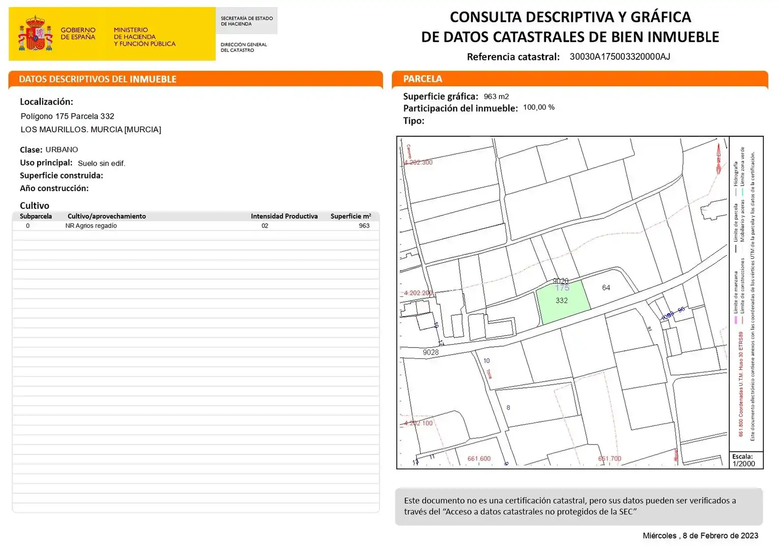 Residential land for sale in Centro
