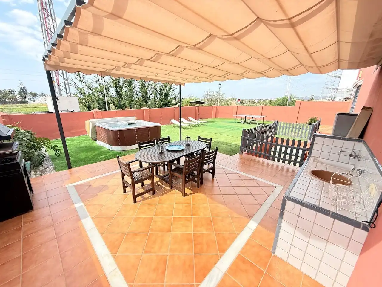 Terraza de Casa o chalet en venta en Vélez-Málaga con Aire acondicionado, Calefacción y Jardín privado