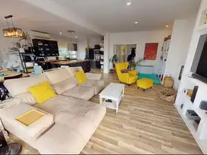 Sala de estar de Casa o chalet en venta en Galapagar con Aire acondicionado, Jardín privado y Terraza