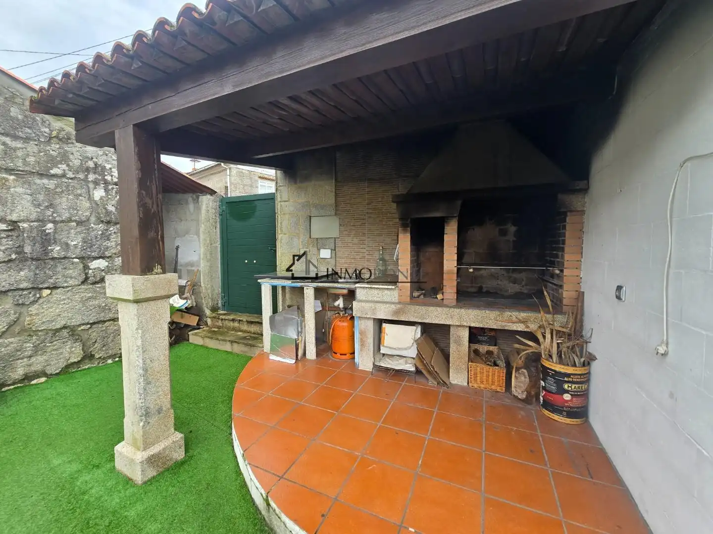 Jardín de Casa o chalet en venta en Poio con Jardín privado