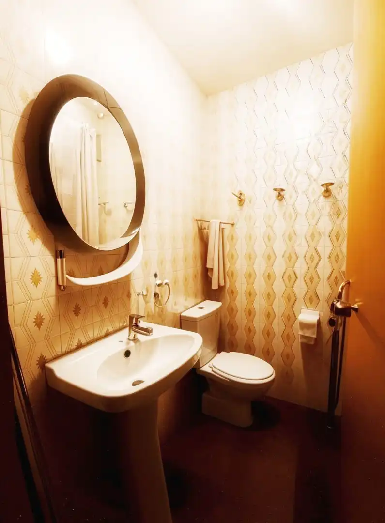 Bathroom of Detached homes for sale in Manzanares El Real  with Heating, Private garden and Terrace