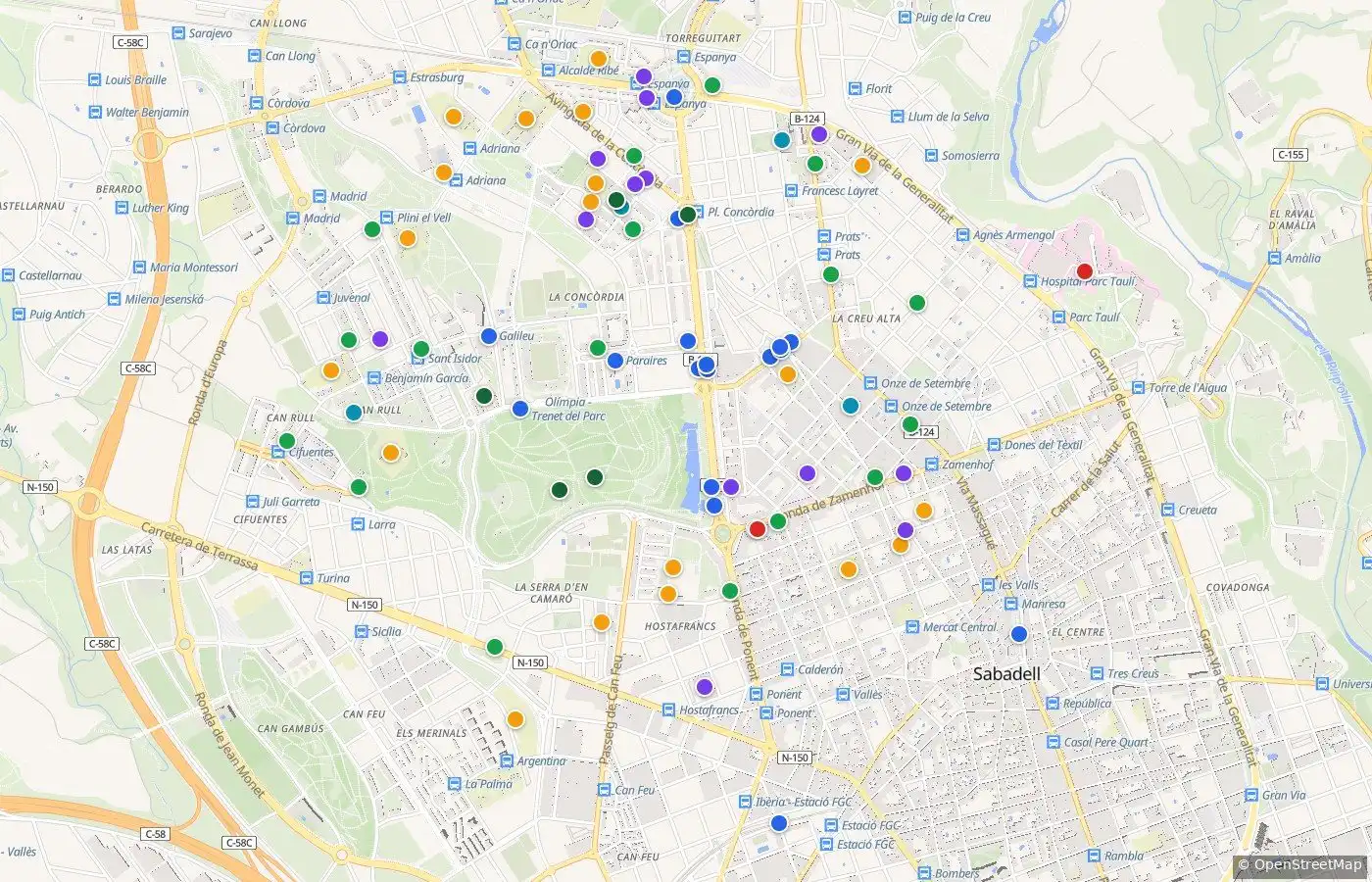 Vista exterior de Pis en venda en Concòrdia - Can Rull