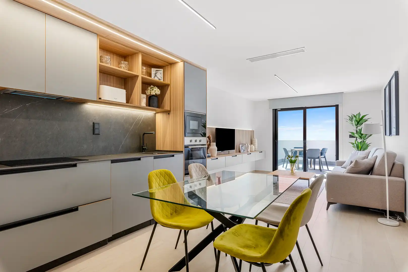 Cocina de Apartamento en venta en Guardamar del Segura con Terraza y Piscina