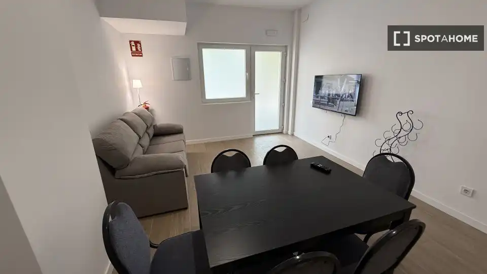 Wohnzimmer von Wohnung zur Miete in Sagunto / Sagunt mit Klimaanlage, Heizung und Möbliert