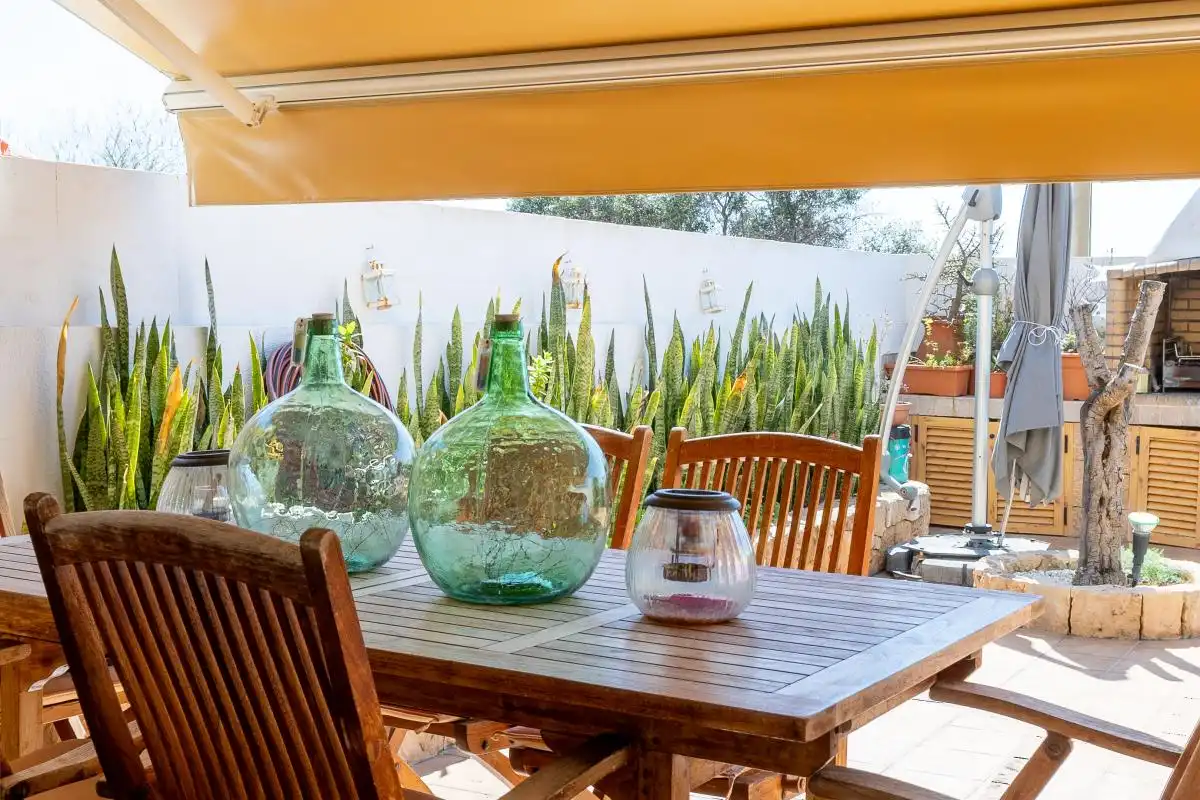 Terraza de Casa adosada en venta en Eivissa con Aire acondicionado, Calefacción y Jardín privado