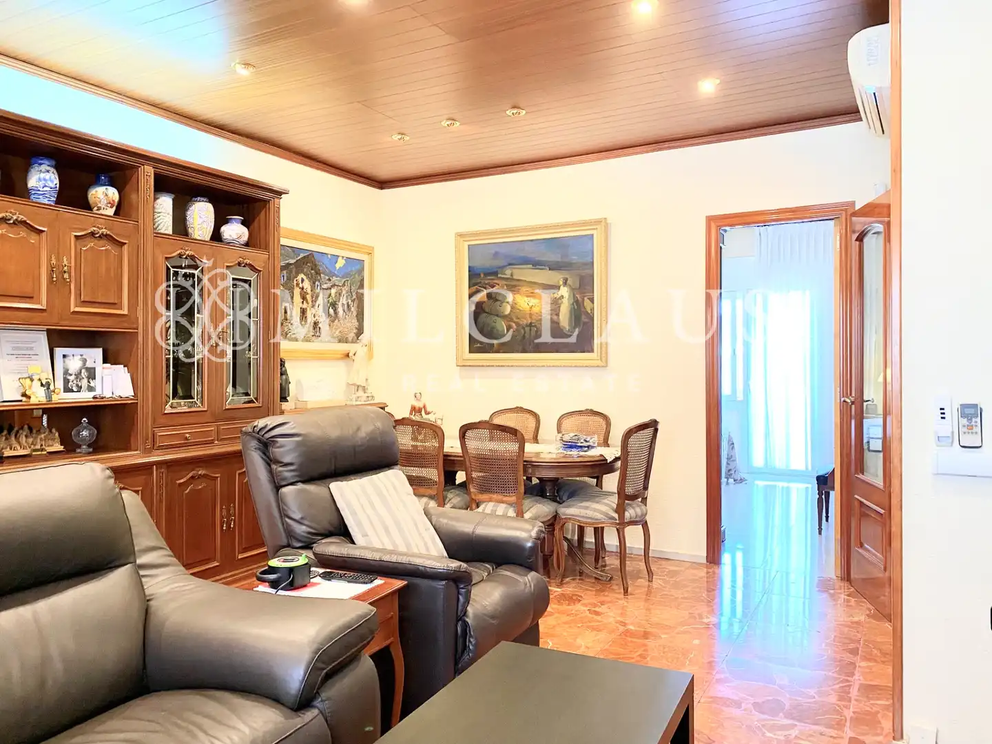 Sala d'estar de Casa adosada en venda en Sabadell amb Aire condicionat, Calefacció i Terrassa