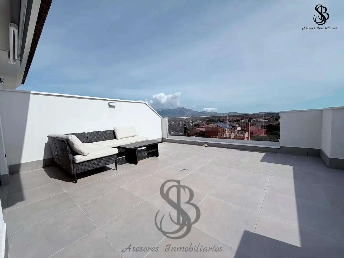 Terrasse von Wohnung zum Verkauf in Mutxamel mit Klimaanlage, Heizung und Terrasse